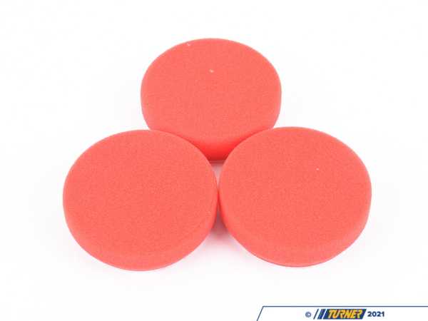 Griot's Griot's Garage 3" Red Waxing Pads Set of 3 11263