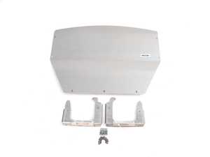 BMW E46 Aluminum Street Shield Skid Plate Kit - Milled Finish
