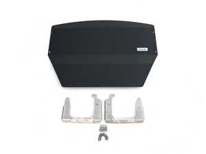 Turner Motorsport Aluminum Street Shield Skid Plate Kit - Wrinkle Black Powder Coat Finish - E46 Non-M RWD - (NO LONGER AVAILABLE)