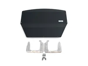 Turner Motorsport Aluminum Street Shield Skid Plate Kit - Wrinkle Black Powder Coat Finish - E46 Non-M RWD - (NO LONGER AVAILABLE)