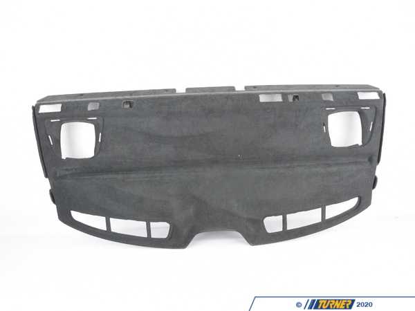 Genuine BMW Genuine BMW Parcel Shelf, Leather Schwarz - 51462693630 - E39 M5 51462693630