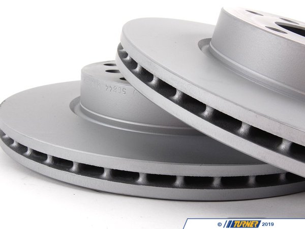 Zimmermann Front Brake Rotors - Pair (286x22) 34116855153kt4