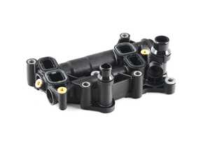 URO Engine Oil Cooler Thermostat W/ Housing - BMW N47 2.0L, N57 3.0L