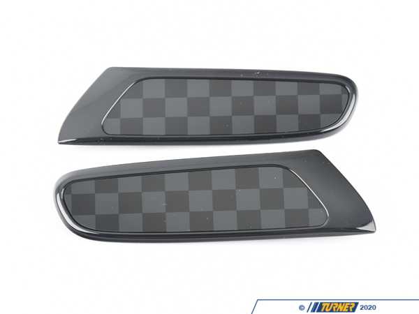 Genuine MINI TRIM COVER SET WITH 51132410453