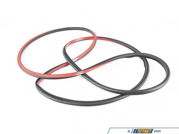 Genuine BMW Genuine BMW Door Weatherstrip Front - 51767317852 - F16 51767317852