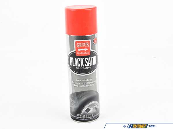 Griot's Black Satin Tire Coating - 14oz 10951