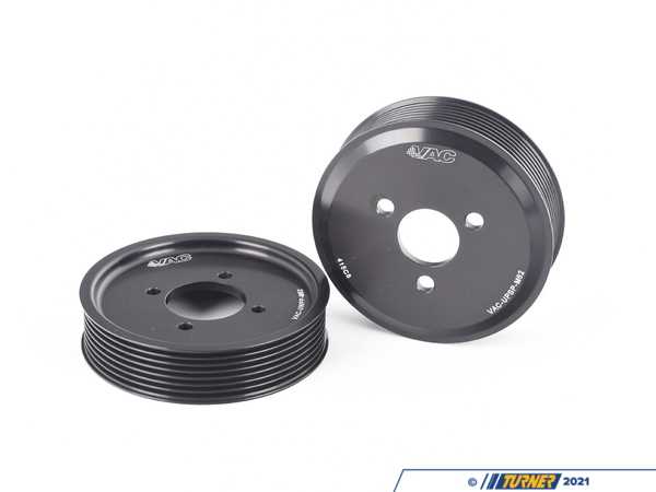 VAC Motorsports VAC M62 Underdrive Power Pulley Set (09/1998+) VAC-UPPS-M62-99