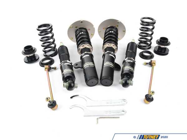 BC Racing BC Racing BR Series Extreme Low Coilover Suspension Kit - 5-Bolt Top Mounts - 2015-2018 F80 M3, F82 M4 I-68E-BR