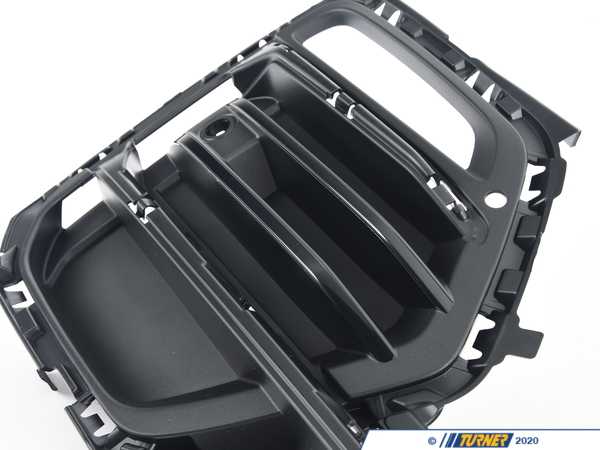 Genuine BMW GRILL, SIDE, CLOSED, RIGHT 51117449688