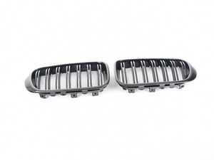 Gloss Black Blackout Grille Set - F25 X3 F26 X4