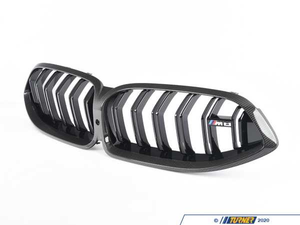 Genuine BMW FRONT RADIATOR GRILL CARBON 51712462821