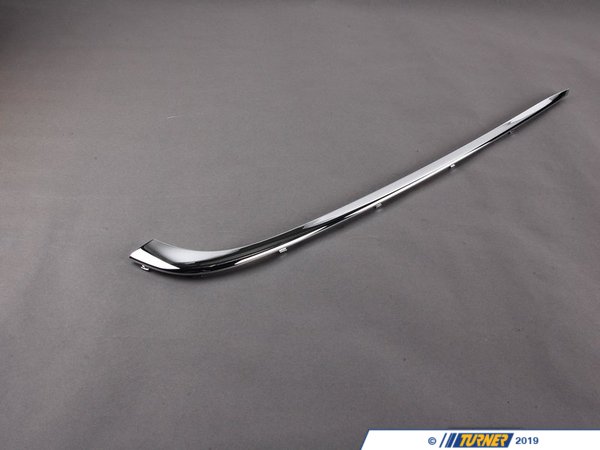 Genuine BMW Genuine BMW Impact Strip Cover (Chrome) - E38 51128125434