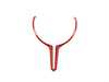 AUTOTECKNIC Sakhir Orange Color-Coated Steering Wheel Trim - F80 M3 F82 M4 F10 M5 LCI F06 F12 F13 M6  BM-0183-SO View 3
