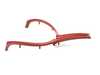 AUTOTECKNIC Sakhir Orange Color-Coated Steering Wheel Trim - F80 M3 F82 M4 F10 M5 LCI F06 F12 F13 M6  BM-0183-SO View 4