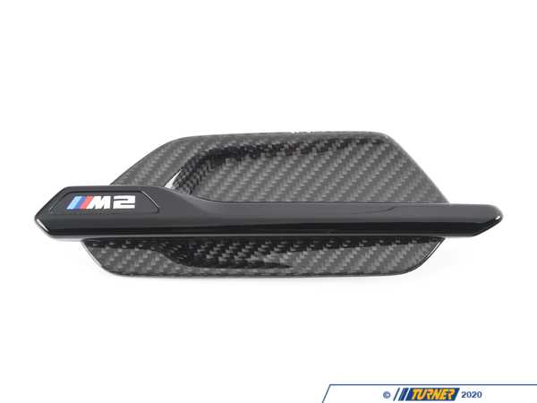 Genuine BMW M Performance Carbon Fiber Fender Side Grille - Left - F87 M2 & M2 Competition 51712453943