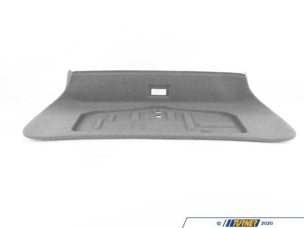 Genuine BMW Trunk Lid Trim Panel - Gray - E39 51498186808