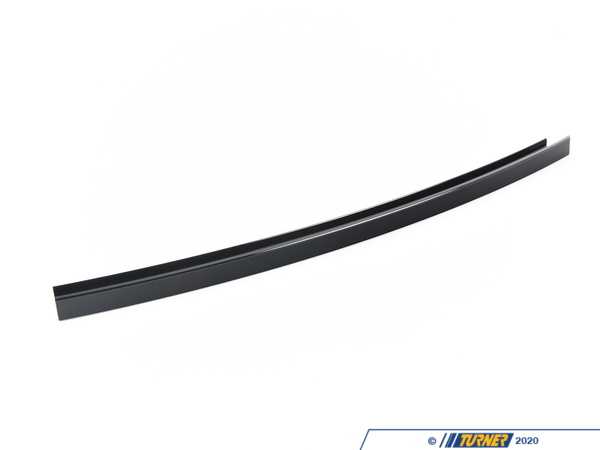 Genuine BMW Genuine BMW Cover, Window Guide Web, Ext - 51357263385 - Gloss Black 51357263385