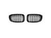 AUTOTECKNIC Blackout Single Slat Grille Set - Matte Black BM-0171-DS-SB View 1