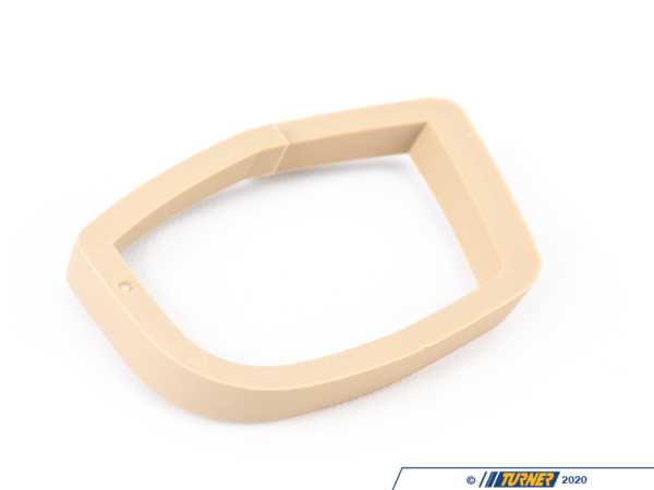 Genuine BMW Genuine BMW Intermediate Ring, Interior Left Beige - 51437056399 - E85 51437056399