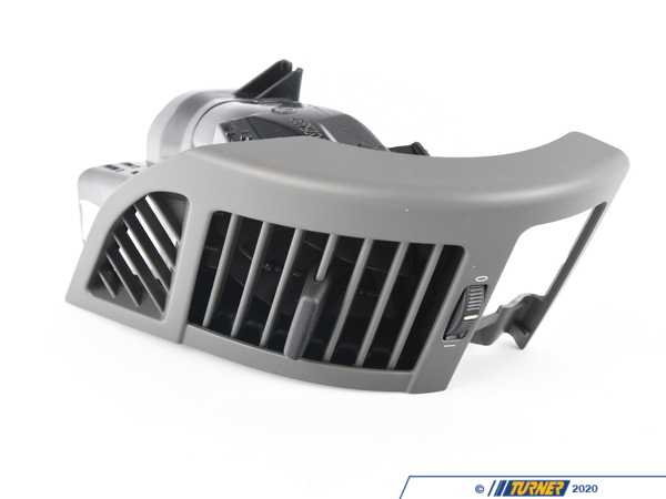 Genuine BMW Fresh Air Grille - Right Grey - Z4 64226945396