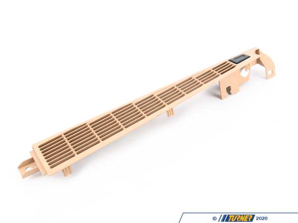 Genuine BMW Trunk Vent Louver - Left - Sand Beige - E39 51478217041