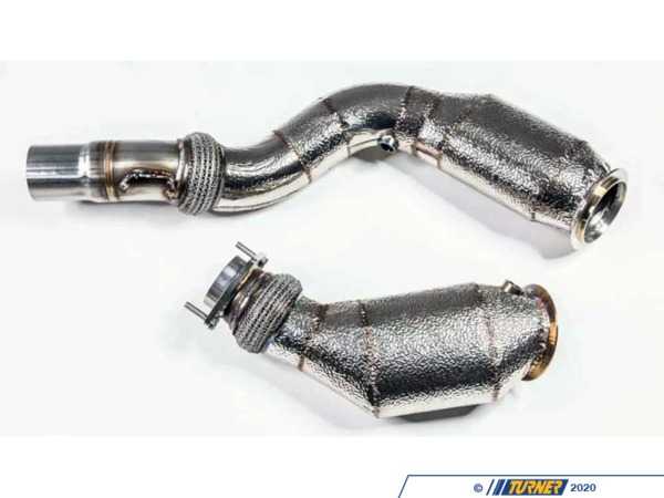 Racing Dynamics S55 Catted Downpipes w/ 200 Cell Sport Cat - F8X M3/M4/M2C 1301055450