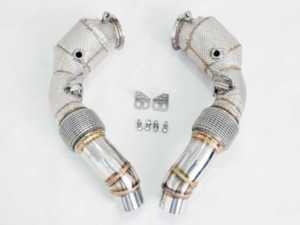 Catted Downpipes with Heatshield For M5/M6 F06/F10/F12/F13