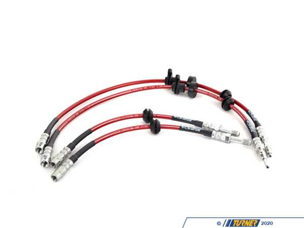 ECS ECS Tuning Exact-Fit Stainless Steel Brake Lines (Full Kit) - G30 - Pre LCI 007356la09KT