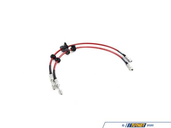 ECS ECS Tuning Exact-Fit Stainless Steel Brake Lines (Front) - G30 007356LA01