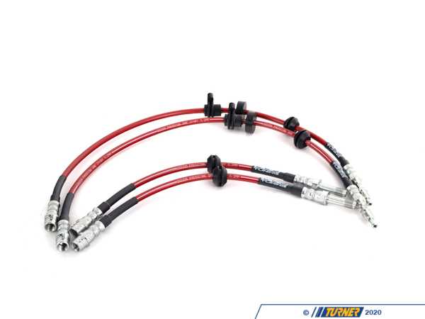 ECS ECS Tuning Exact-Fit Stainless Steel Brake Lines (Full Kit) - G30 - LCI 007356la10KT