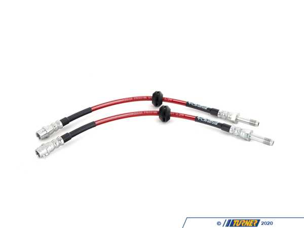 ECS Exact-Fit Stainless Steel Brake Lines (Rear) - G30 - LCI 007356LA05
