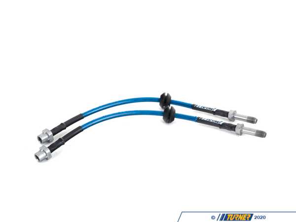 Turner Motorsport Turner Motorsport Stainless Steel Brake Lines - Rear - G30 - LCI 007356LA06