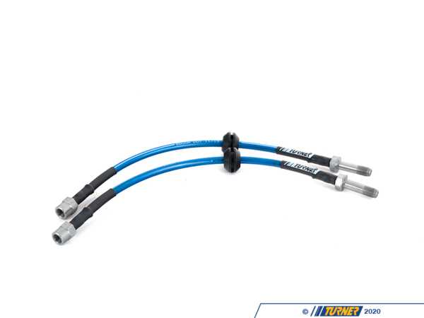 Turner Motorsport Turner Motorsport Stainless Steel Brake Lines - Rear - G30 - Pre LCI 007356LA04