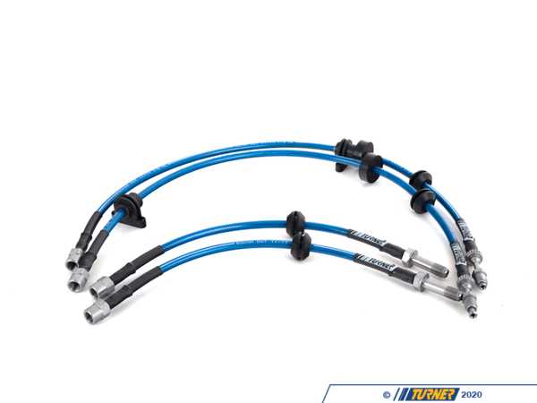 Turner Motorsport  Turner Motorsport Stainless Steel Brake Lines (Full Kit) - G30 - Pre LCI 007356la11KT