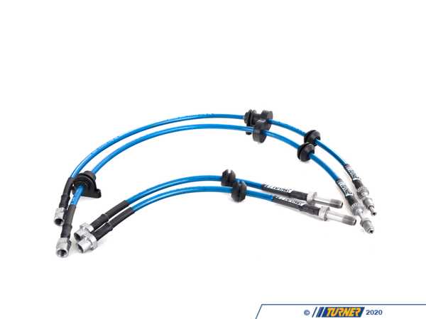 Turner Motorsport Turner Motorsport Stainless Steel Brake Lines (Full Kit) - G30 LCI  007356la12KT
