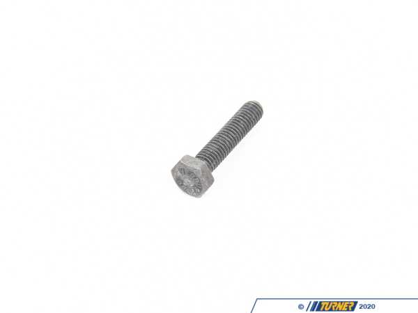 Genuine BMW Hex Bolt (M6X28) - E21, E30 07119913499