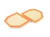 Mahle BMW S55 3.0L S63 4.4L Air Filter - Set 13727843283KT View 2