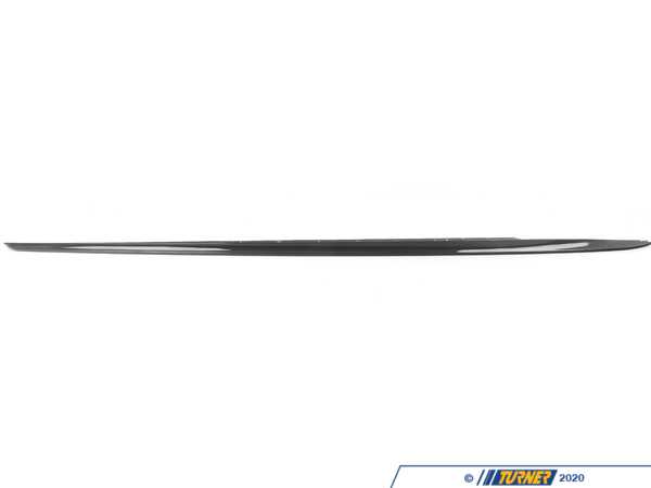 Genuine BMW ROCKER PANEL COVER, CARBON, 51192464417
