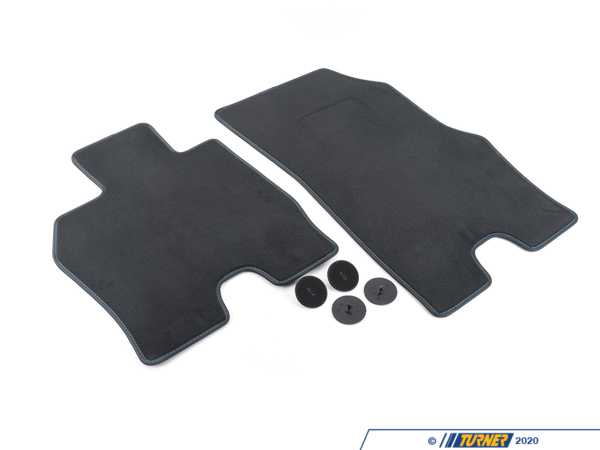 Genuine BMW Genuine BMW Set Of Floor Mats,Velours,Le - 51477408649 51477408649