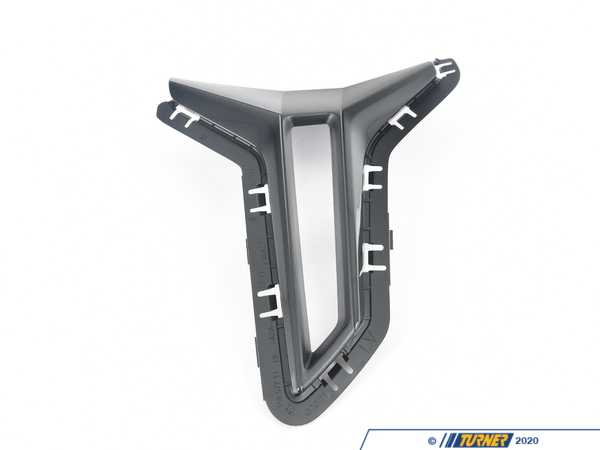Genuine BMW GRILL, SIDE, OPEN, LEFT 51117464273