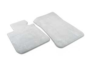 Genuine BMW Floor Mat Velours Driver Side - Alaskagray - E82 E88