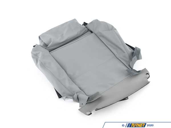 Genuine BMW Seat Cover - Gray - E46 52108234942