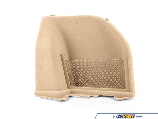Genuine BMW Trunk Trim - Rear Right - Beige - E91 51477156602