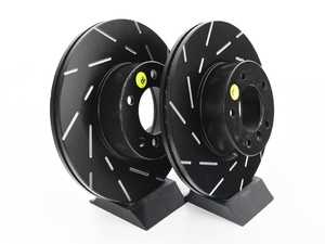 Front EBC Stage 2 Sport Brake Kit - Slotted 