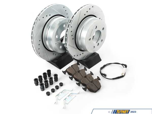 Power Stop Z26 Street Warrior Brake Kit - Rear - E60 K5491-26