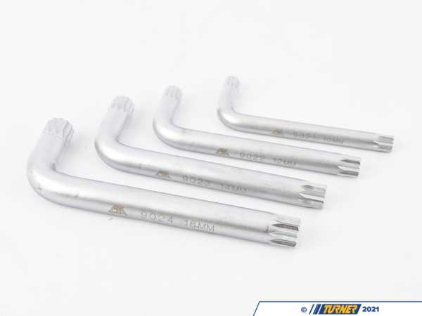 CTA Tools 4 Pc. XZN "L" Wrench Set 10,12,14, & 16mm CTA9025