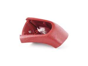 Armrest Upper Part Front Left - Veloursrot - E24