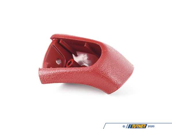 Genuine BMW Armrest Upper Part Front Left - Veloursrot - E24 51411859153