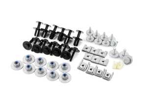 SET OF MOUNTED PARTS