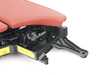 Genuine BMW Leather Armrest - Front Center - Sakhir Orange - F10 51168050276 View 4